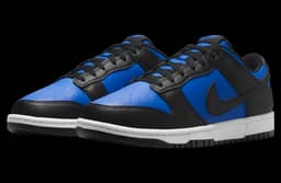 Nike Dunk Low Hyper Royal / Black release thumbnail 2