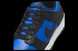 Nike Dunk Low Hyper Royal / Black release thumbnail 7