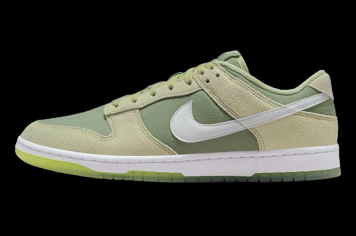 Nike Dunk Low Oil Green Nike release photo