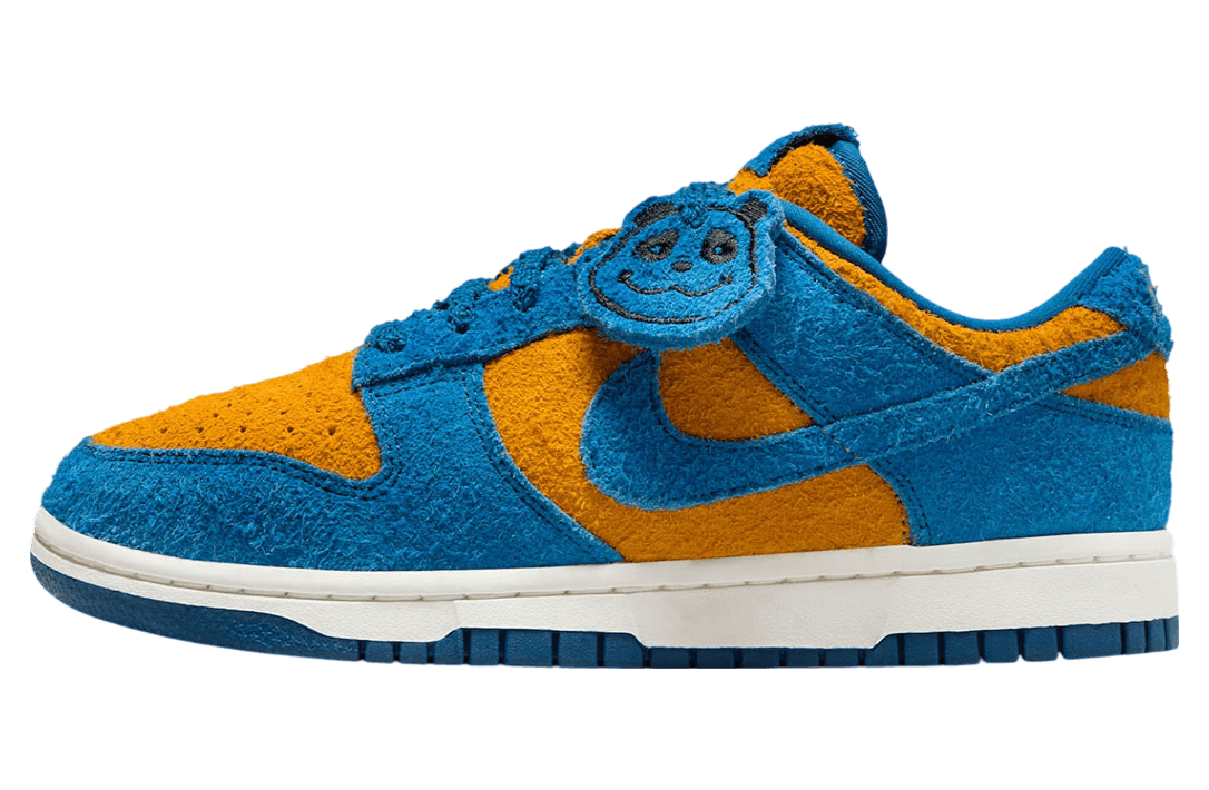 Nike Dunk Low Panda Blue / Gold Nike release photo