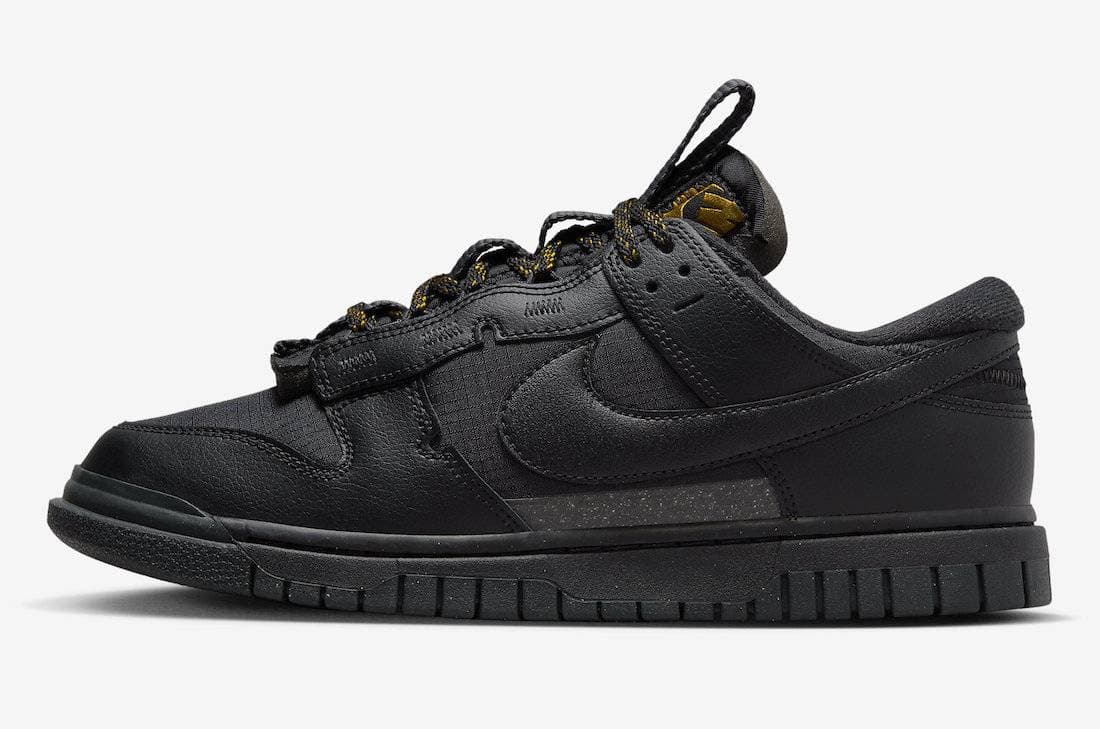 Nike Dunk Low Remastered Black Gold Nike release photo