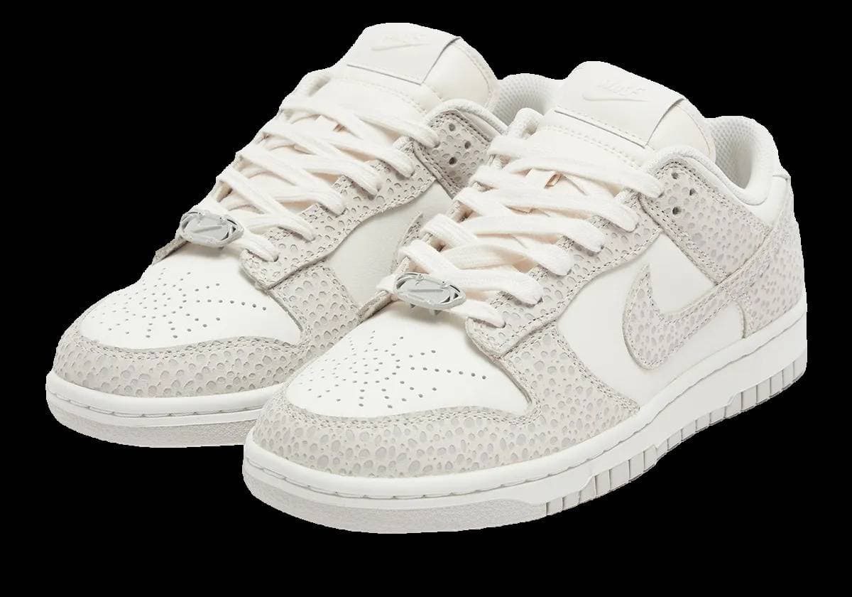 Nike Dunk Low Safari Phantom release photo 2