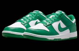 Nike Dunk Low White / Malachite release thumbnail 2