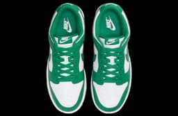 Nike Dunk Low White / Malachite release thumbnail 4