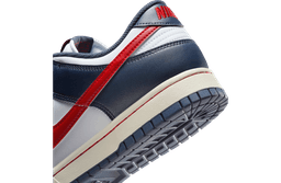 Nike Dunk Low White / Thunder Blue release thumbnail 3
