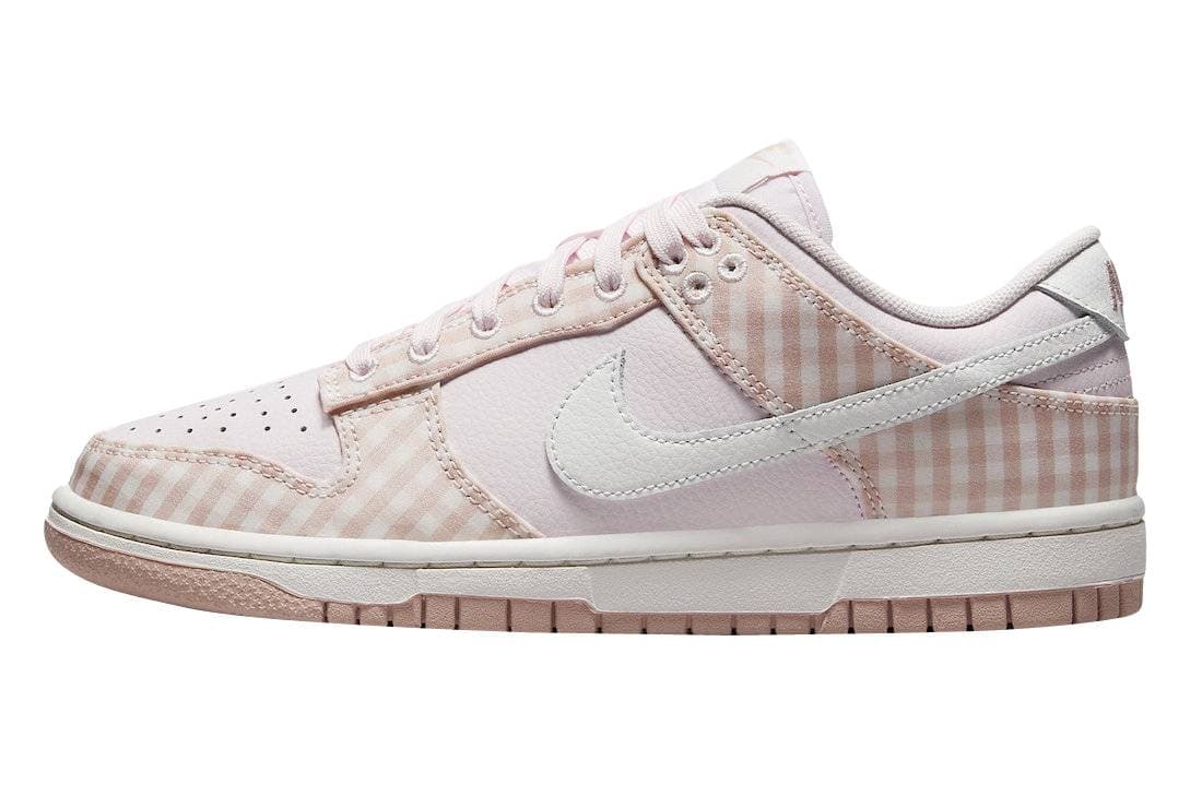 Nike Dunk Low WMNS Pink Gingham Nike release photo