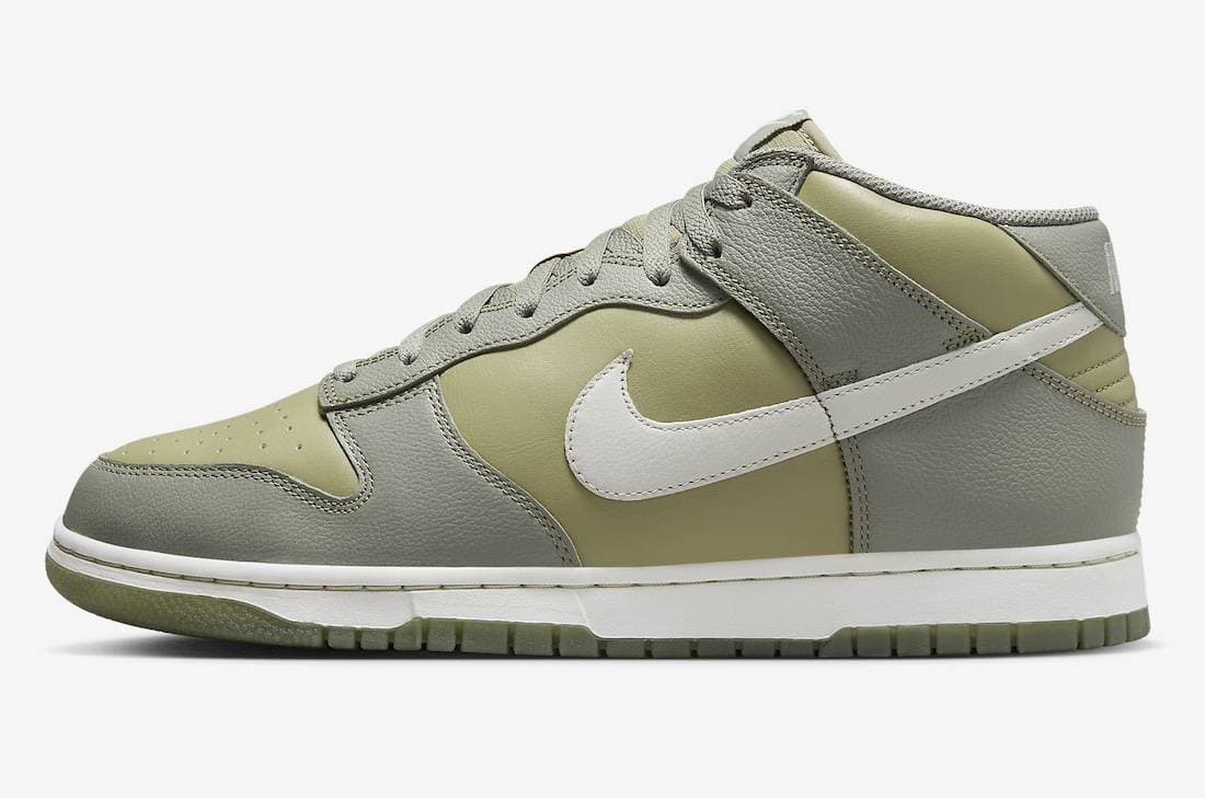 Nike Dunk Mid Dark Stucco Nike release photo