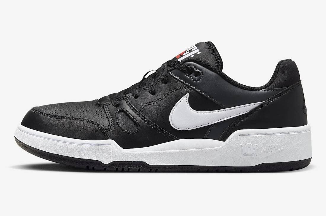 Nike Full Force Low Black White Nike release photo