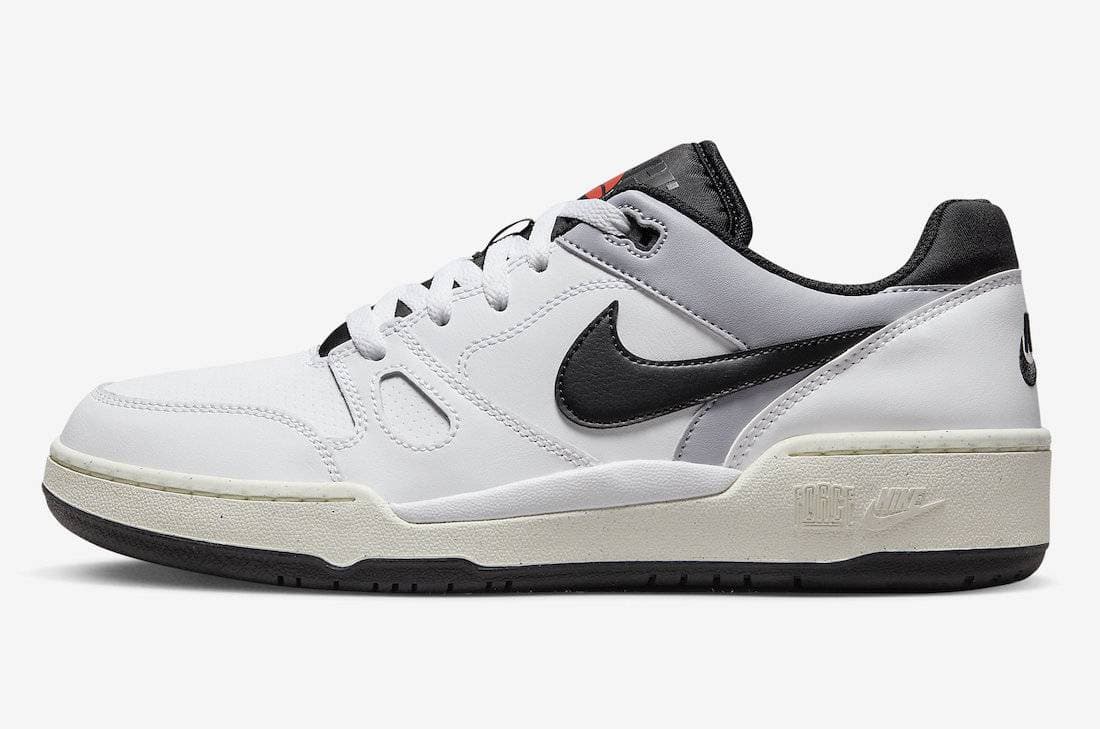 Nike Full Force Low White Black Nike release photo