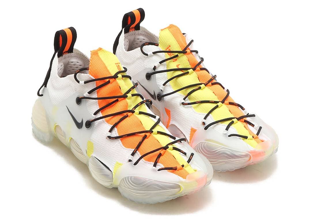Nike ISPA Link Axis White Orange Nike release photo