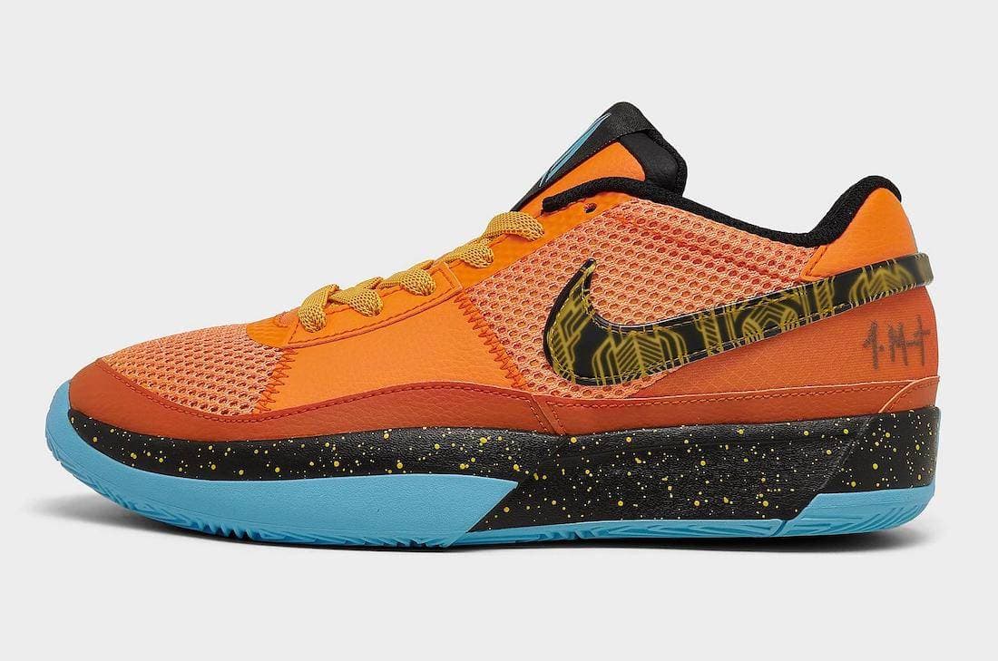 Nike Ja 1 GS Bright Mandarin Nike release photo