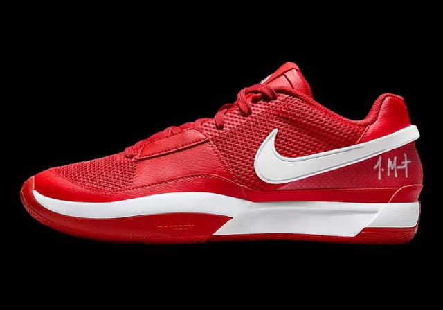 Nike Ja 1 Team Bank Red White Nike release photo