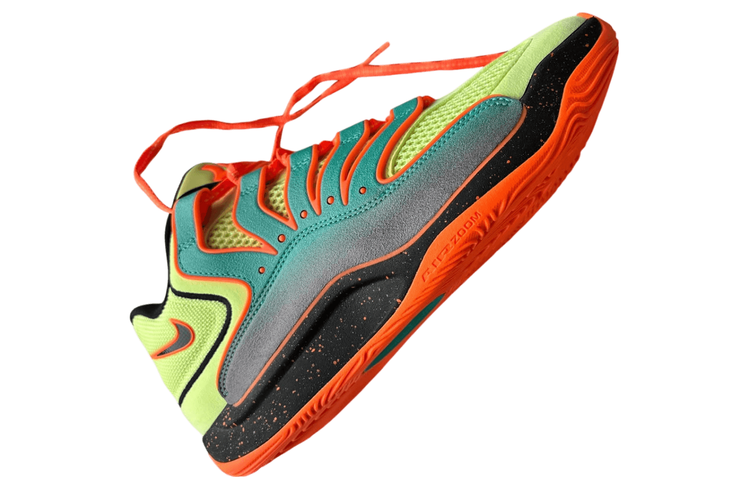 Nike KD 18 Clear Jade / Liquid Lime Nike release photo