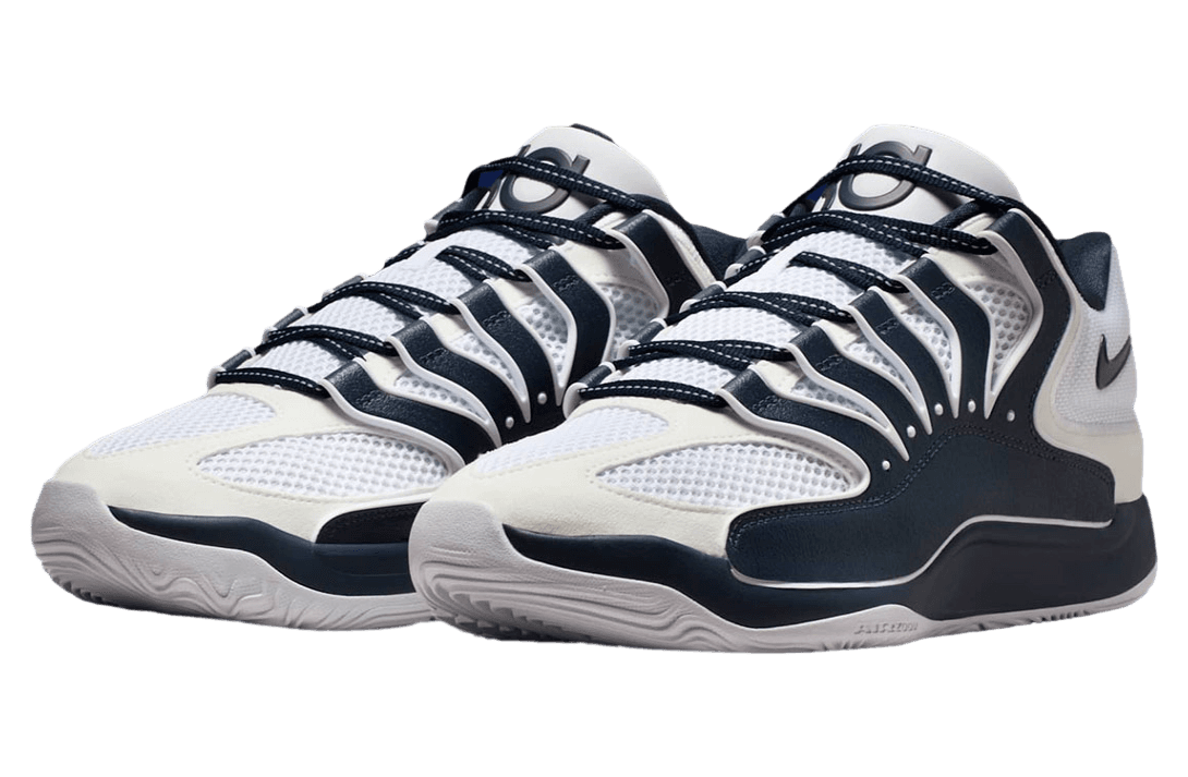 Nike KD 18 TB White / Navy release photo 2