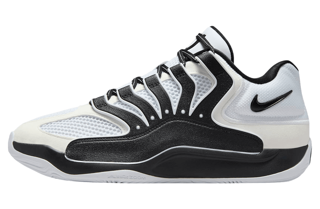 Nike KD 18 Team Bank White / Black release photo 1