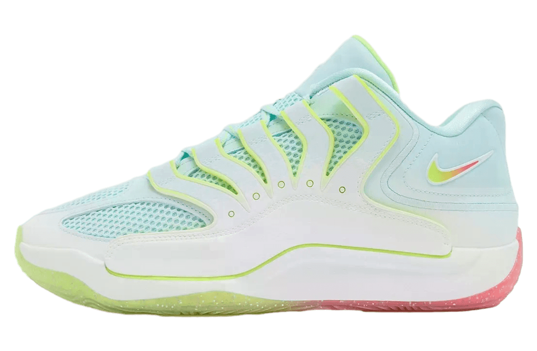 Nike KD 18 White / Volt Nike release photo