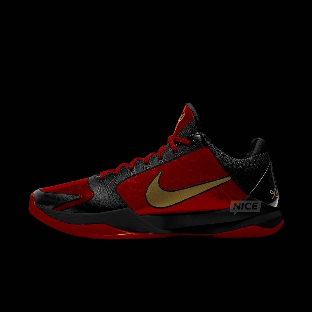Nike Kobe 5 Protro University Red Nike release photo