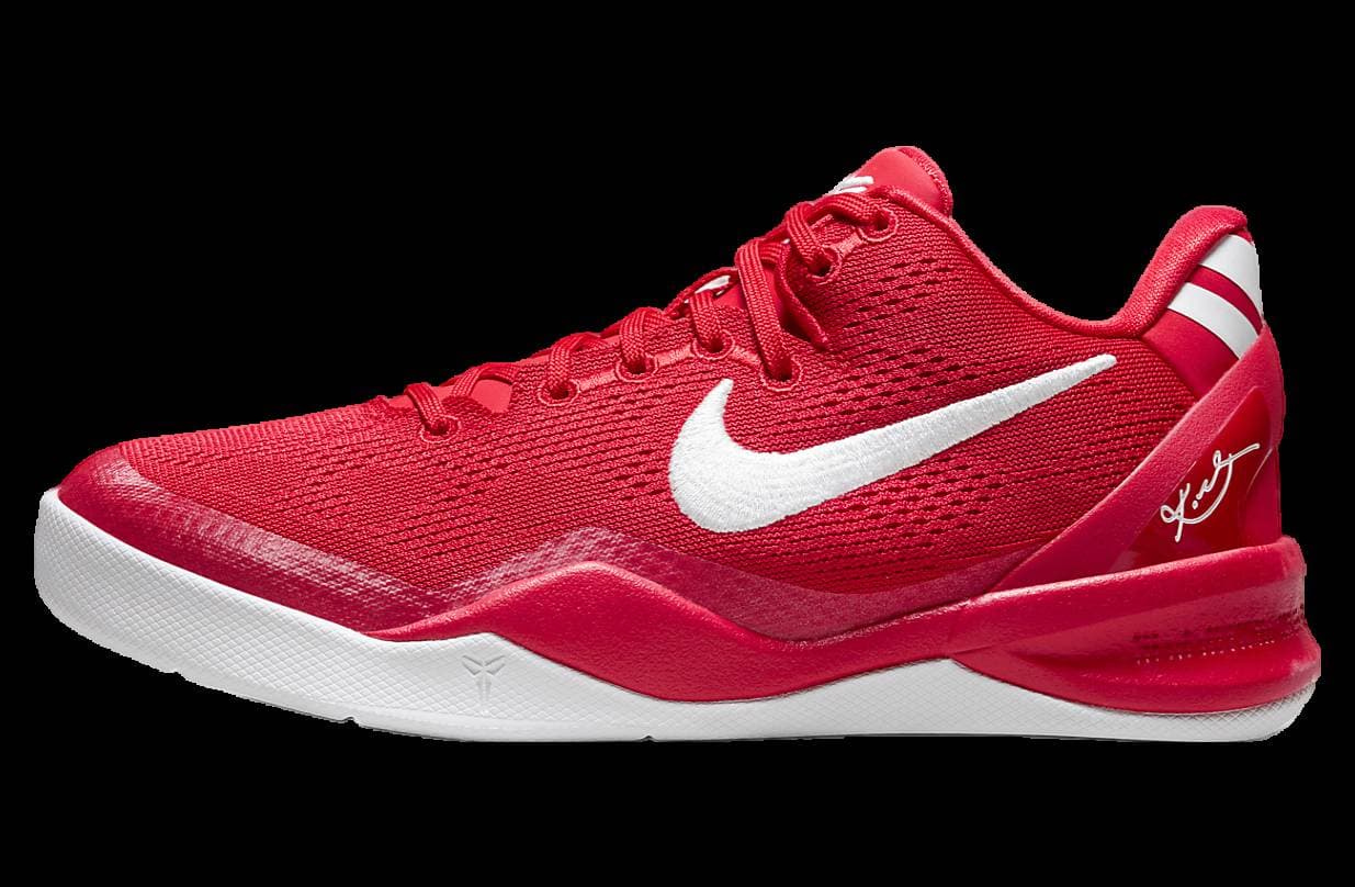Nike Kobe 8 GS University Red / White Nike release photo