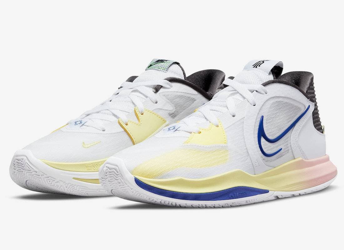 Nike Kyrie Low 5 White Game Royal Nike release photo