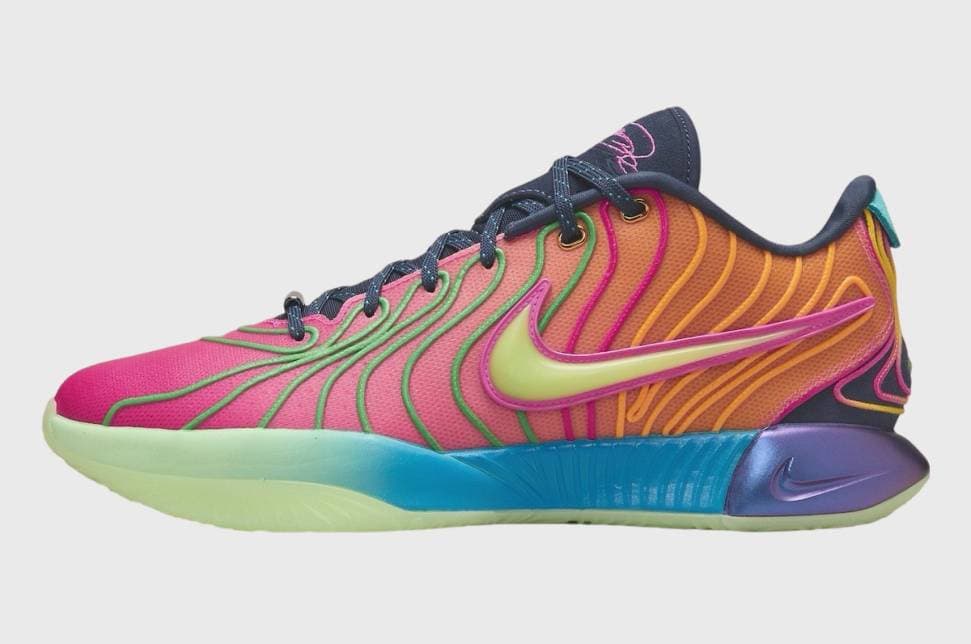 Nike LeBron 21 Multi-Color Nike release photo