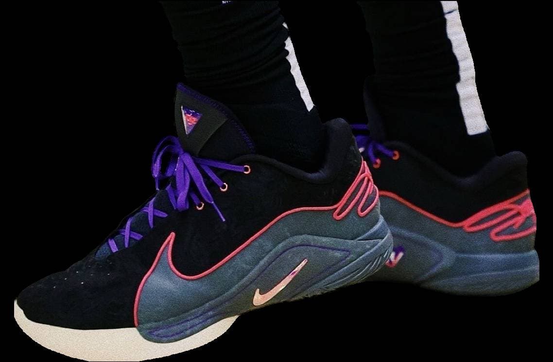 Nike LeBron 22 Blacklight Nike release photo