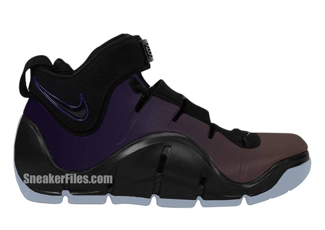 Nike LeBron 4 Eggplant Nike release photo