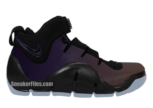 Nike LeBron 4 Eggplant Nike release photo