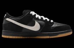 Nike SB Dunk Low Black / Gum Light Brown release thumbnail 3