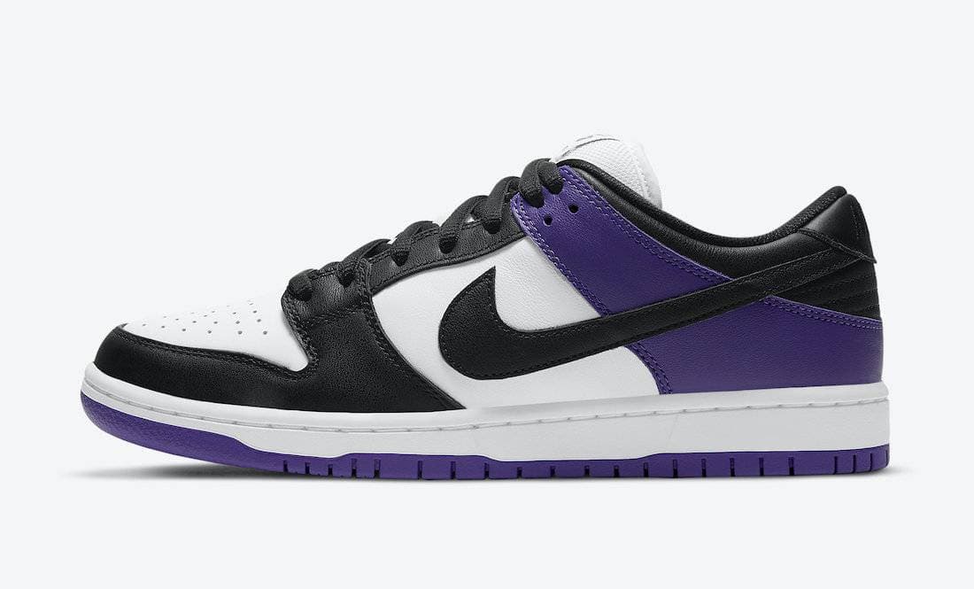 Nike SB Dunk Low Court Purple Nike release photo