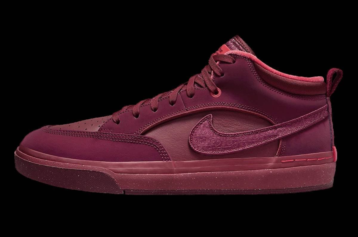 Nike SB React Leo Dark Beetroot Nike release photo