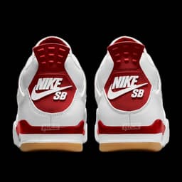 Nike SB x Air Jordan 4 Varsity Red release thumbnail 2