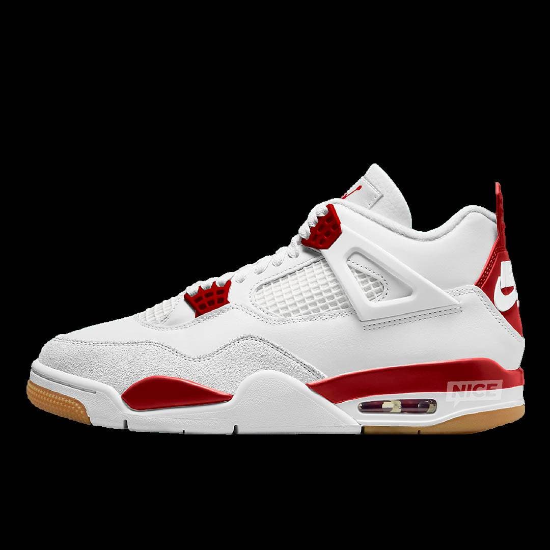 Nike SB x Air Jordan 4 Varsity Red Jordan release photo