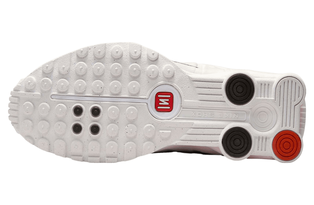 Nike Shox R4 Sail / Crimson release photo 6