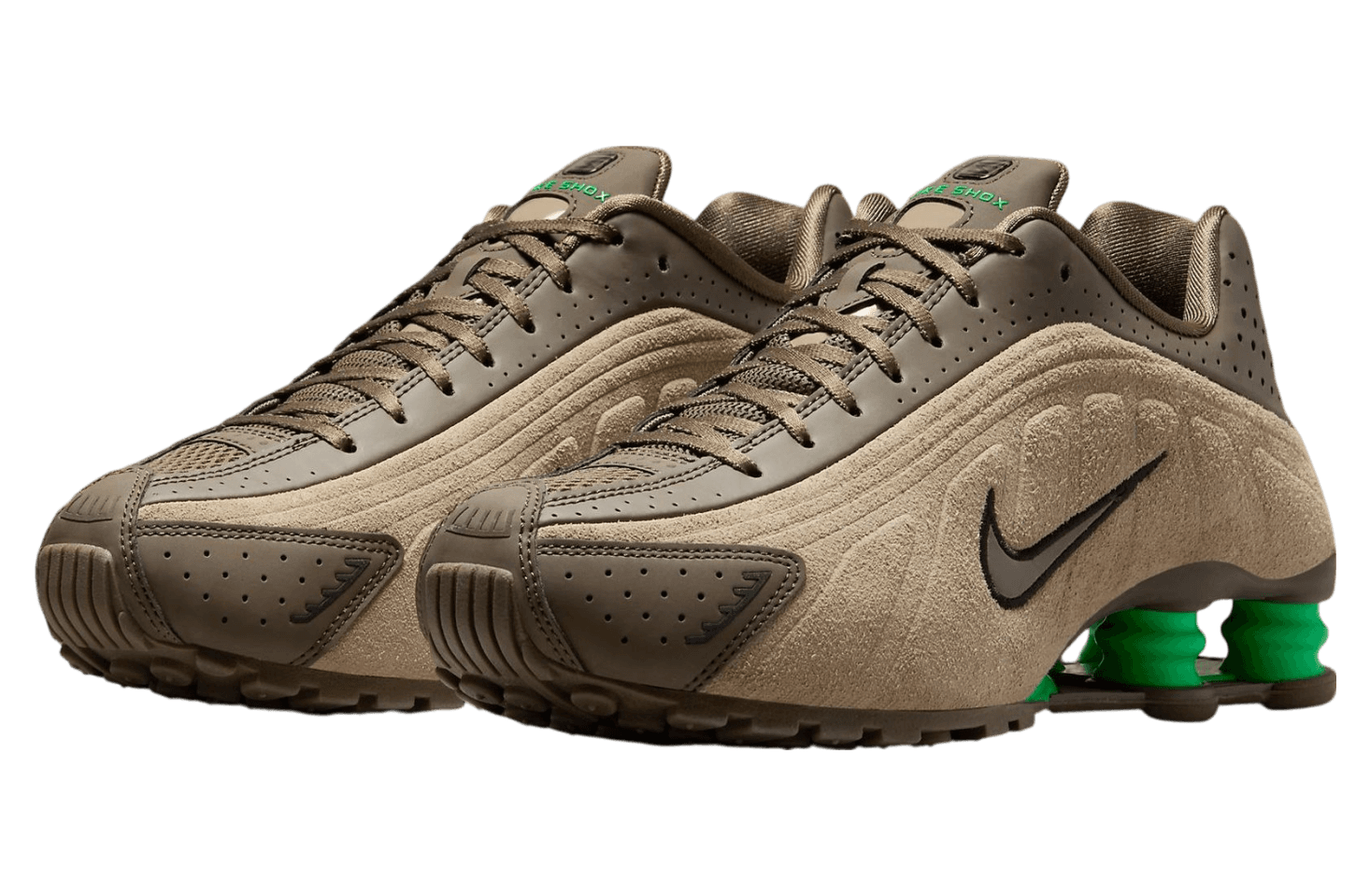 Nike Shox R4 WMNS Olive Khaki release photo 2