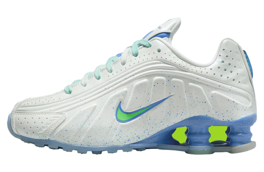 Nike Shox R4 WMNS Royal Pulse / Mint Foam Nike release photo
