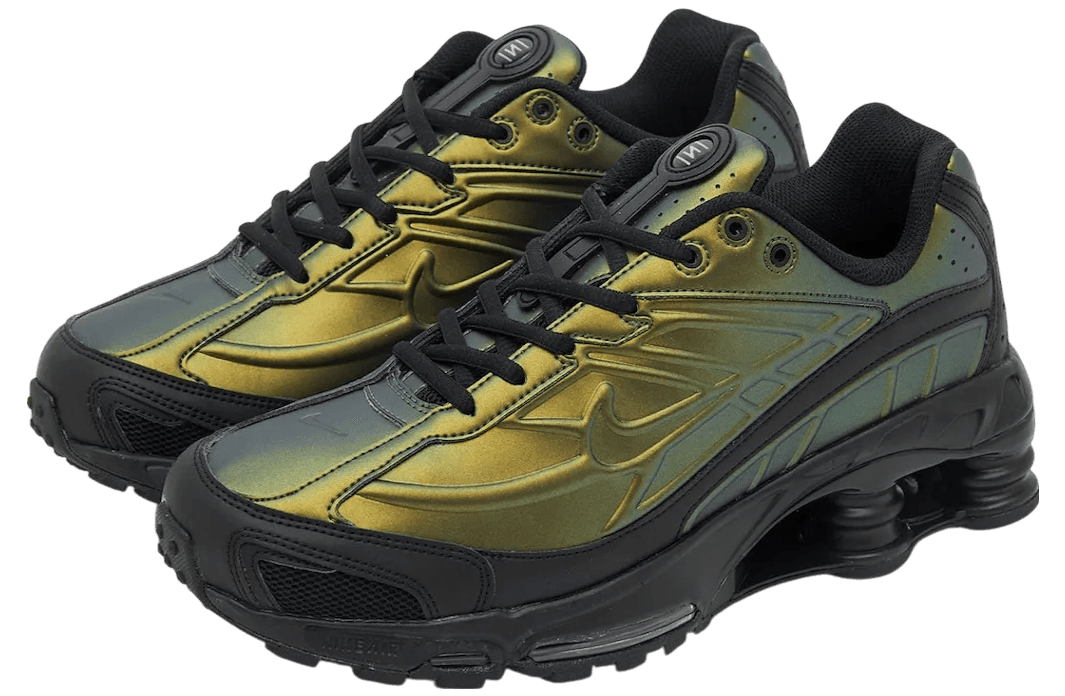 Nike Shox Ride 2 Black / Olive Flak release photo 2