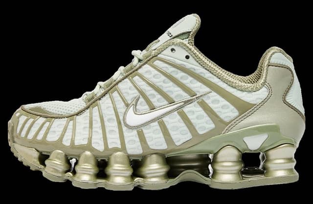 Nike Shox TL White Light / Army Nike release photo
