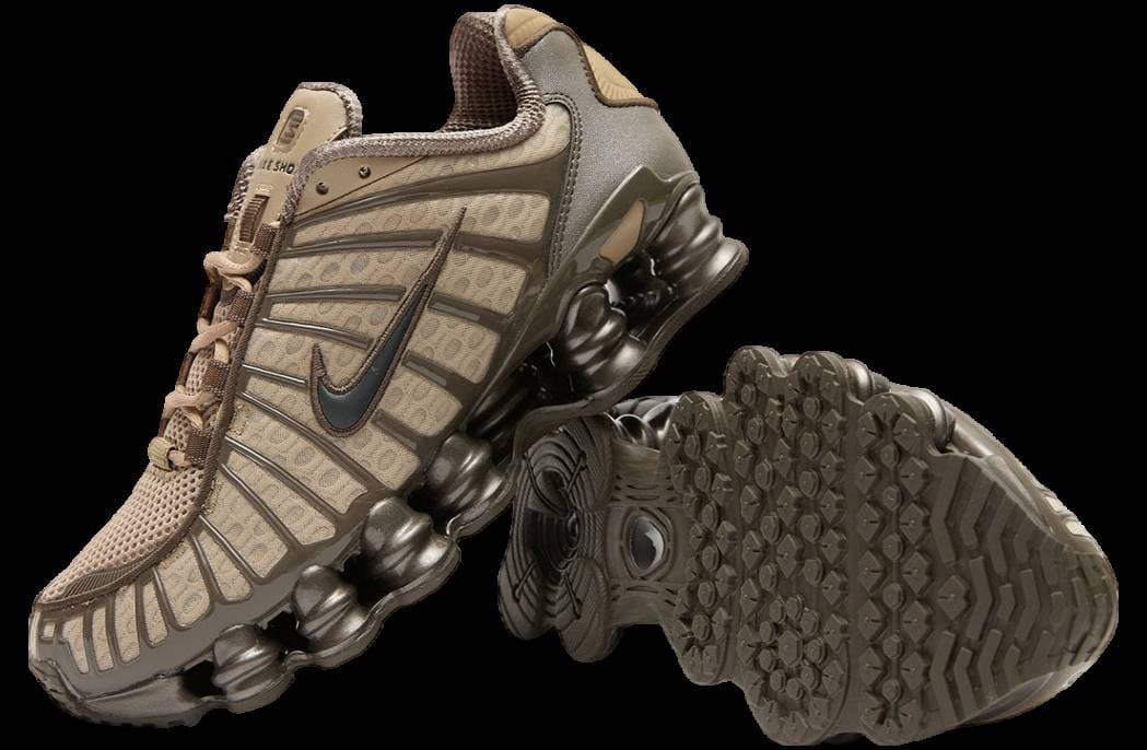 Nike Shox TL WMNS Khaki / Off Noir release photo 2