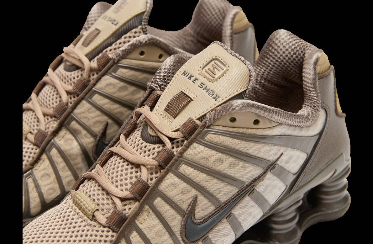 Nike Shox TL WMNS Khaki / Off Noir release photo 5