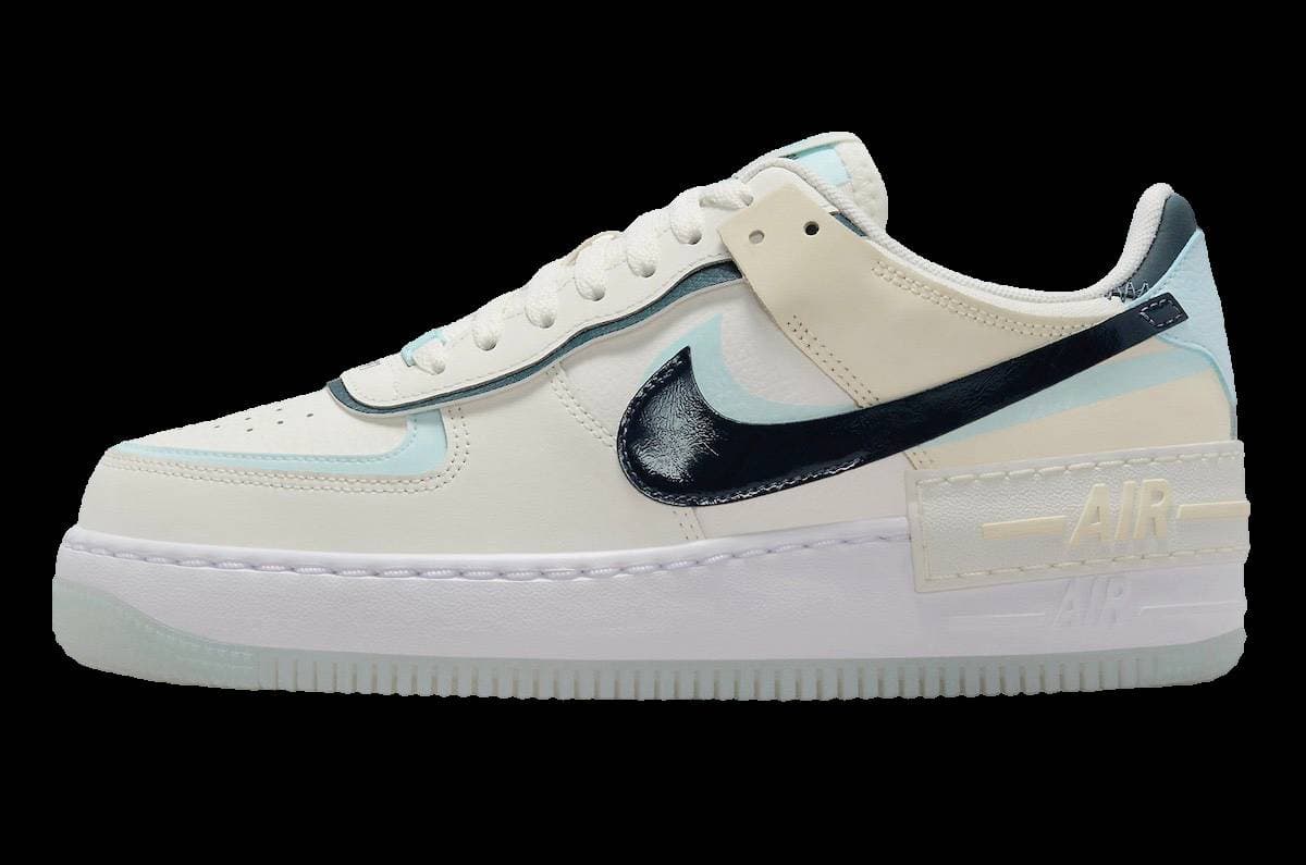 Nike WMNS Air Force 1 Shadow Glacier Blue Nike release photo