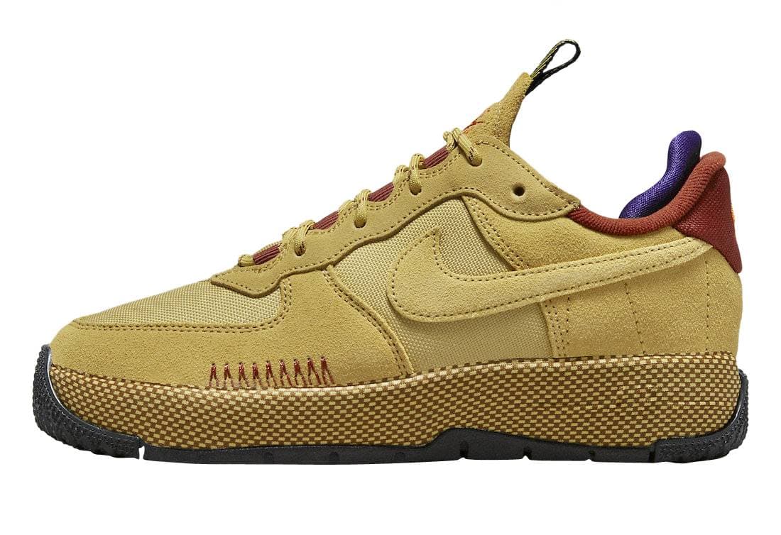 Nike WMNS Air Force 1 Wild Wheat Gold Nike release photo