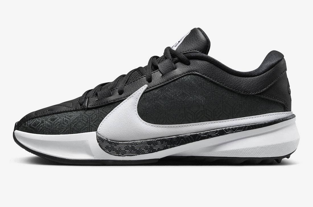 Nike Zoom Freak 5 TB Black White Nike release photo