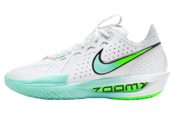 Nike Zoom GT Cut 3 White / Bleached Turquoise release thumbnail 1