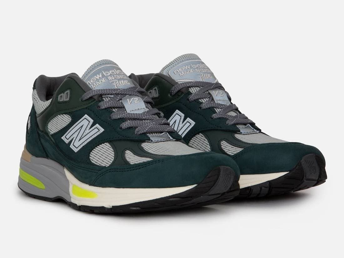 Patta x New Balance 991v2 Sea Moss New Balance release photo