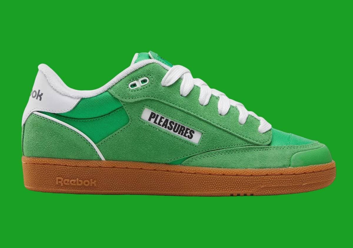 Pleasures x Reebok Club C Bulc Not Guilty release photo