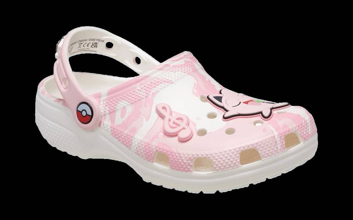 Pokémon x Crocs Classic Clog Jigglypuff release photo
