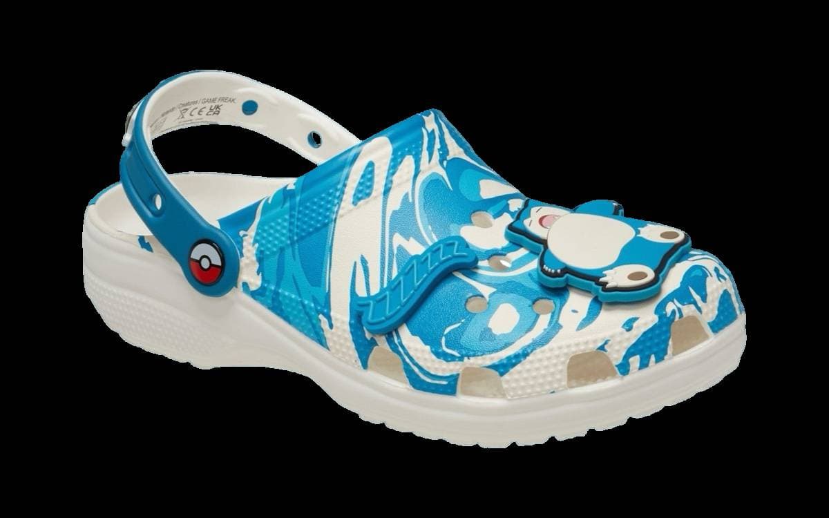 Pokémon x Crocs Classic Clog Snorlax release photo