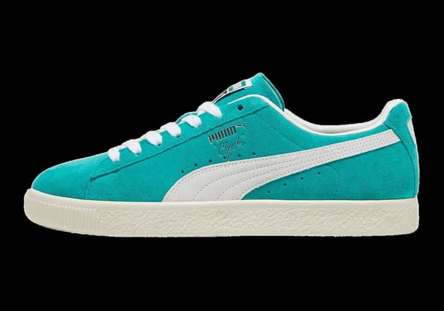 Puma Clyde OG Spectra Green Puma release photo