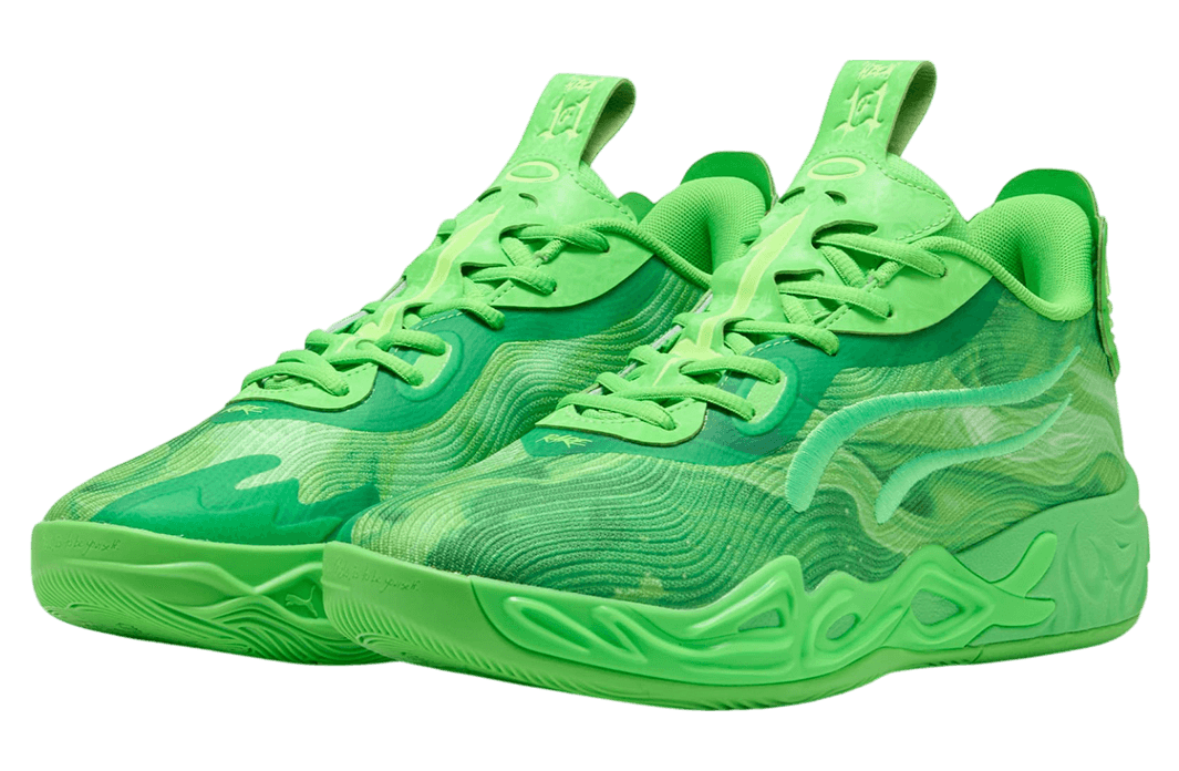 Puma Mb.04 Low Team Bank Green Glare release photo 2