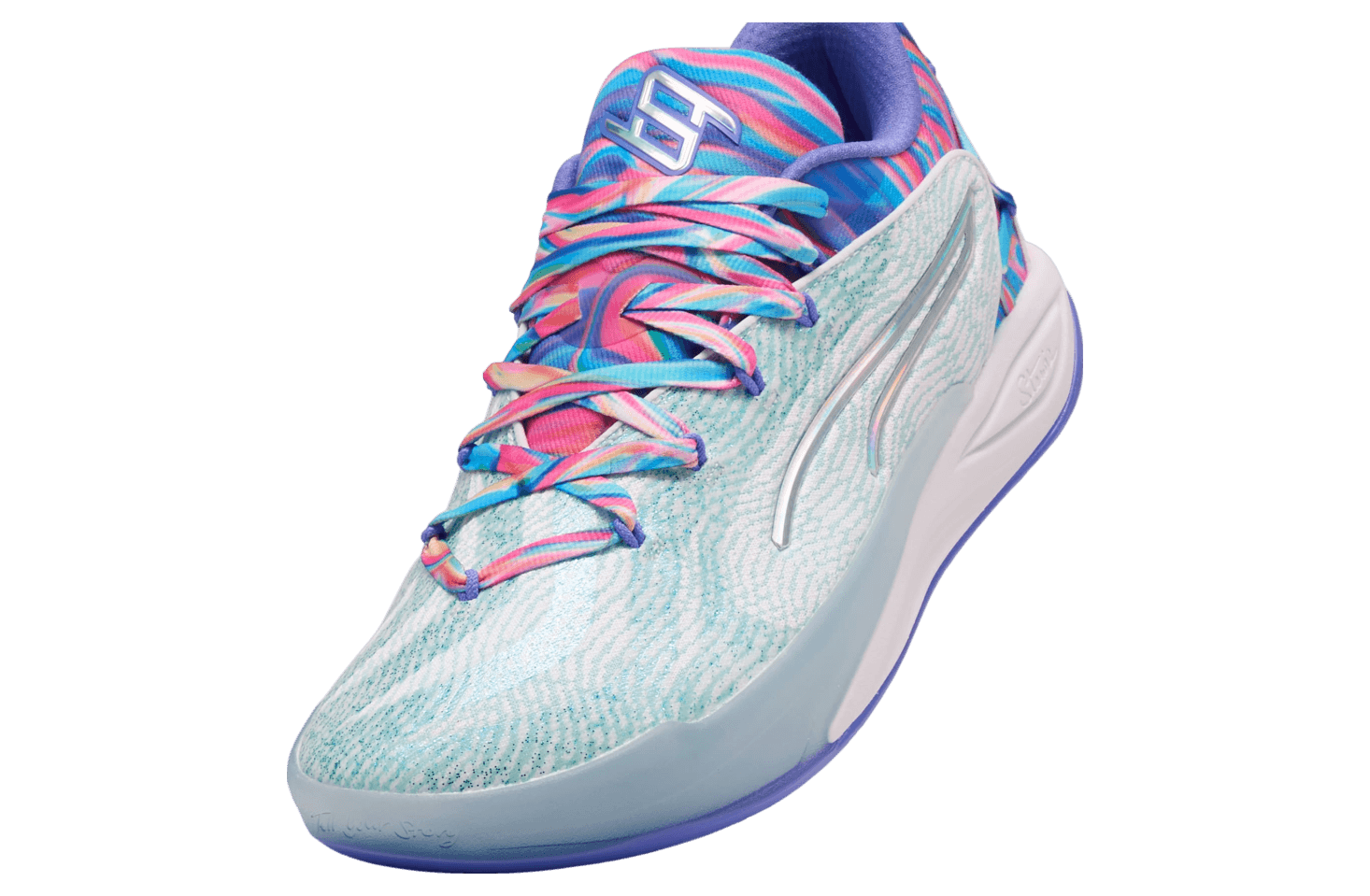 Puma Stewie 4 Prism White / Light Aqua release photo 3